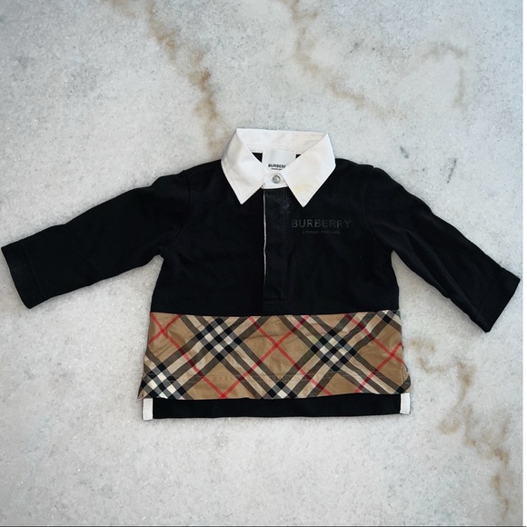 Burberry Other - Authentic Burberry boy infant long sleeve top